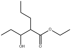 3-hydroxypropylpentanoic acid ethyl ester Structure