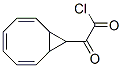 Bicyclo[6.1.0]nona-2,4,6-triene-9-acetyl chloride, alpha-oxo- (9CI) Structure
