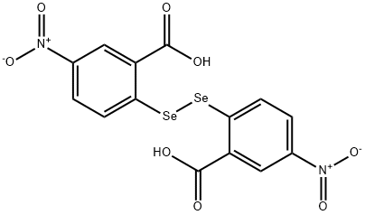 6,6'-diselenobis-(3-nitrobenzoic acid) 结构式
