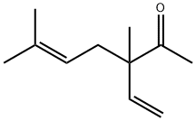 3,6-dimethyl-3-vinylhept-5-en-2-one Structure