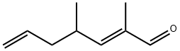 2,6-Heptadienal, 2,4-dimethyl-, (2E)- 结构式