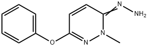 3(2H)-Pyridazinone,2-methyl-6-phenoxy-,hydrazone(8CI)|