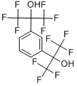 1,3-BIS(2-HYDROXYHEXAFLUOROISOPROPYL)BENZENE Struktur
