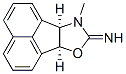 Acenaphth[1,2-d]oxazole, 6b,8,9,9a-tetrahydro-8-imino-9-methyl-, cis-(-)- (8CI) Structure