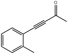 4-(2-methylphenyl)but-3-yn-2-one Struktur