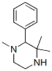 Piperazine, 1,3,3-trimethyl-2-phenyl- (8CI) Struktur