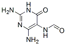 N (2,6-Diamino-4-oxo-5-dihydropyrimidine-5yl)formamid 化学構造式