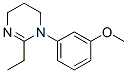 Pyrimidine, 2-ethyl-1,4,5,6-tetrahydro-1-(m-methoxyphenyl)- (8CI)|