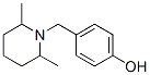p-Cresol, alpha-(2,6-dimethylpiperidino)- (8CI) Structure