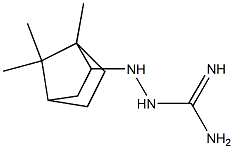Guanidine, (2-bornylamino)-, (-)- (8CI) Struktur