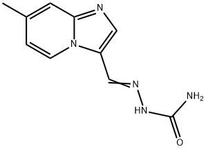 Imidazo[1,2-a]pyridine-3-carboxaldehyde, 7-methyl-, semicarbazone (8CI) Struktur