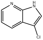3-氯-1H-吡咯并[2,3-B]吡啶,80235-01-4,结构式