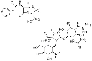 PENICILLIN-STREPTOMYCIN Struktur