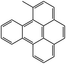 1-methylbenzo(e)pyrene 结构式