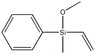 メチルメトキシビニルシリルベンゼン 化学構造式