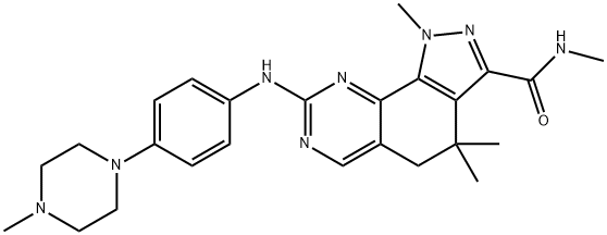 PHA-848125, 802539-81-7, 结构式