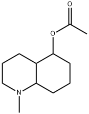 5-Quinolinol,decahydro-1-methyl-,acetate(8CI) Structure