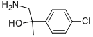 1-AMINO-2-(4-CHLORO-PHENYL)-PROPAN-2-OL 结构式