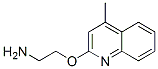 Lepidine, 2-(2-aminoethoxy)- (8CI) 结构式