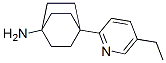 Pyridine, 2-(4-aminobicyclo[2.2.2]oct-1-yl)-5-ethyl- (8CI) Structure