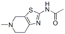 Acetamide, N-(4,5,6,7-tetrahydro-5-methylthiazolo[5,4-c]pyridin-2-yl)- (8CI) Struktur