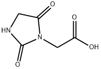 (2,5-ジオキソイミダゾリジン-1-イル)酢酸 化学構造式