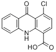 1-CHLORO-9,10-DIHYDRO-9-OXO-4-ACRIDINECARBOXYLIC ACID Structure