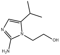 Imidazole-1-ethanol, 2-amino-5-isopropyl- (8CI) Struktur