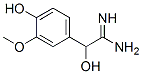 Mandelamidine,  4-hydroxy-3-methoxy-  (8CI) Struktur