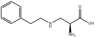 3-((2-phenylethyl)amino)alanine Structure
