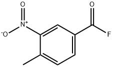Benzoyl fluoride, 4-methyl-3-nitro- (9CI) Structure