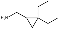 1-(2,2-二乙基环丙基)甲胺 结构式
