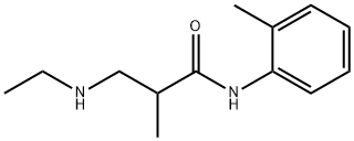 o-Propionotoluidide, 3-(ethylamino)-2-methyl- (8CI) 结构式