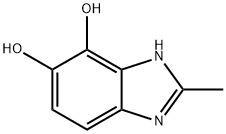 4,5-Benzimidazolediol,  2-methyl-  (8CI) Struktur