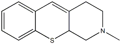 2H-[1]Benzothiopyrano[2,3-c]pyridine,1,3,4,10a-tetrahydro-2-methyl-,(-)-(8CI) Structure