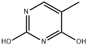 2,4-Pyrimidinediol, 5-methyl- (9CI) Structure