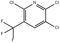 2,5,6-TRICHLORO-3-TRIFLUOROMETHYLPYRIDINE Struktur