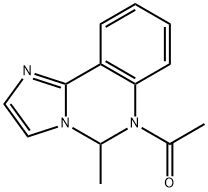 Imidazo[1,2-c]quinazoline, 6-acetyl-5,6-dihydro-5-methyl- (8CI)|