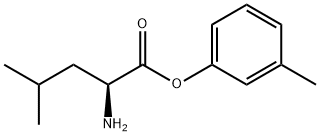 Leucine, m-tolyl ester, L- (8CI) Structure