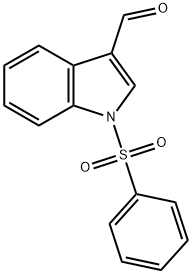 1-(PHENYLSULFONYL)-1H-INDOLE-3-CARBALDEHYDE Struktur
