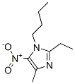 Imidazole, 1-butyl-2-ethyl-4-methyl-5-nitro- (8CI) Struktur