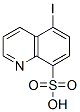 8-Quinolinesulfonic  acid,  5-iodo- Structure