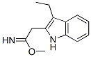 1H-Indole-2-ethanimidicacid,3-ethyl-,methylester(9CI)|