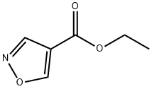 イソオキサゾール-4-カルボン酸エチル 化学構造式