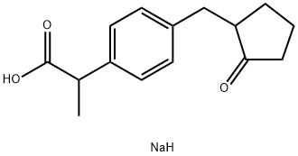 洛索洛芬钠, 80382-23-6, 结构式