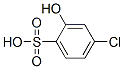 4-Chloro-2-phenolsulfonic acid 结构式