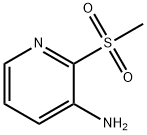 2-(Methylsulfonyl)-3-pyridinamine Structure