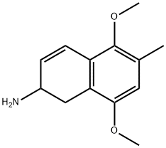 2-amino-5,8-dimethoxy-6-methyl-1,2-dihydronaphthalene Structure