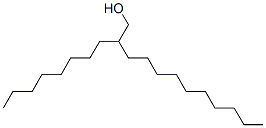 2-octyldodecan-1-ol Structure