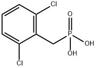(2,6-dichlorobenzyl)phosphonic acid, 98 %, 80395-10-4, 结构式